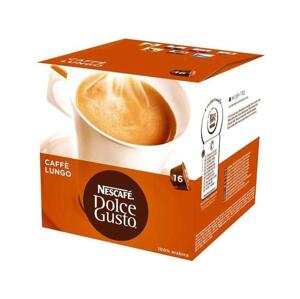 Kapsle do kávovaru, 16 ks, NESCAFÉ "Dolce Gusto Caffé Lungo", box 16 ks