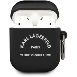 Karl Lagerfeld AirPods cover Silicone RSG KLACA2SILRSGBK