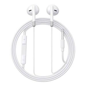 Kabelová sluchátka JR-EW01, poloviční do uší (bílá)