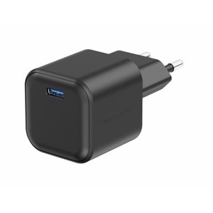 SWISSTEN Síťový adaptér GaN 1x USB-C 20W power delivery Barva: Černá