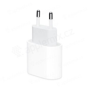 Síťová nabíječka s USB-C pro iPhone/iPad/Watch, 20 W, bílá