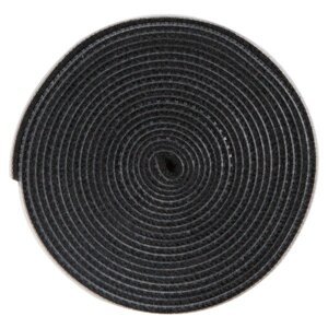 Organizér kabelů – páska na suchý zip, 2 m Barva: Černá