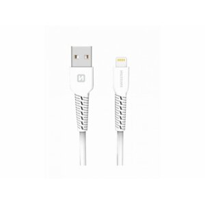 SWISSTEN datový kabel USB/Lightning 1,2 m, bílý (samoprodavač)