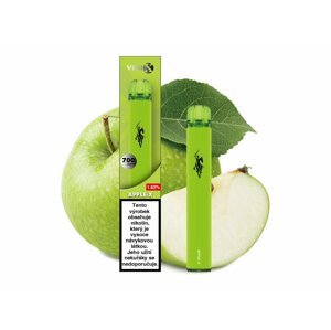 VENIX-X jednorázová elektronická cigareta s nikotinem Příchuť: Jablko