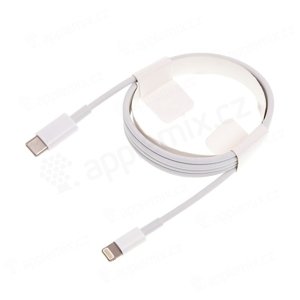 Synchronizační a nabíjecí kabel USB-C/Lightning pro iPhone/iPad/iPod, bílý, 1 m