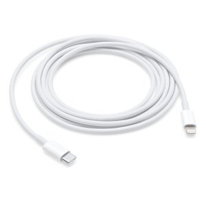 APPLE originální kabel USB-C / Lightning, 2 m Balení: Bulk (baleno v sáčku)