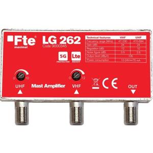 FTE zesilovač LG 262 s 5G LTE filtrem, zesílení 24 dB