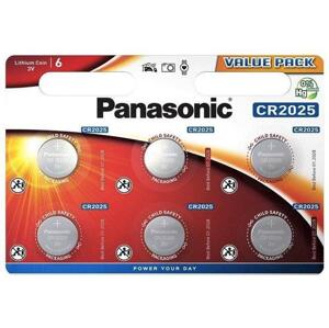 Panasonic CR2025 6ks CR-2025EL/6B