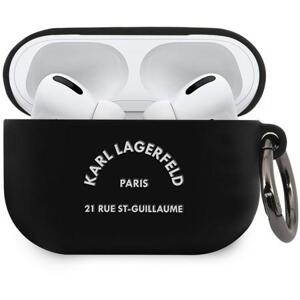 Karl Lagerfeld AirPods Pro cover Silicone RSG KLACAPSILRSGBK