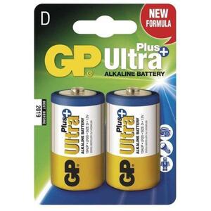 GP alkalická baterie 1,5V D (LR20) Ultra Plus 2ks blistr