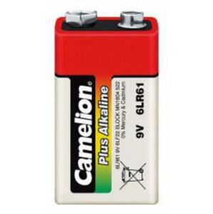 CAMELION 1ks baterie PLUS ALKALINE 9V blistr 6LR61 baterie alkalická 9V