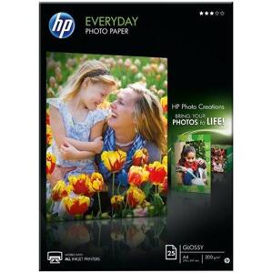 HP Everyday Glossy Photo Paper, 25 listů/A4/210 x 297 mm