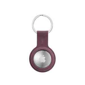 Aiino - GiGiTag Silicon holder with keychain for AirTag - Purple