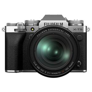 FujiFilm X-T5 body silver + XF 16-80 mm