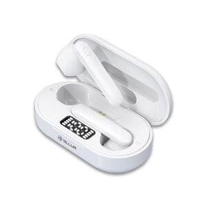 TELLUR Flip, Bluetooth True Wireless, bezdrátová sluchátka, přenosná, bílá