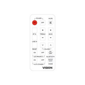 VISION Remote for CS-1900P/SP-1800PBT