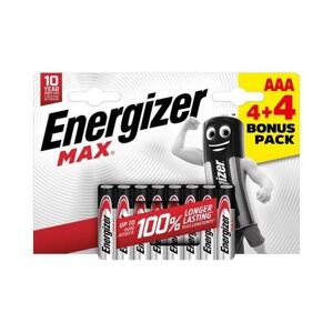 Energizer MAX - Mikrotužka AAA/4+4 zdarma