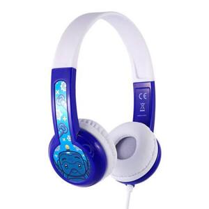 Drátová sluchátka pro děti Buddyphones DiscoverFun (modrá)