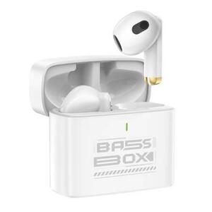 Bezdrátová sluchátka TWS Foneng BL128, Bluetooth 5.3 (bílá)