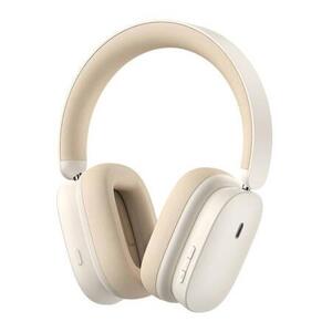 Baseus Bowie H1 Bezdrátová sluchátka Bluetooth 5.2, ANC (bílá)