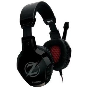 Zalman headset ZM-HPS300 / herní / náhlavní / drátový / 50mm měniče / 2x 3,5mm jack