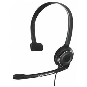 SENNHEISER PC 7 USB black (černý) headset - jednostranné sluchátko s mikrofonem