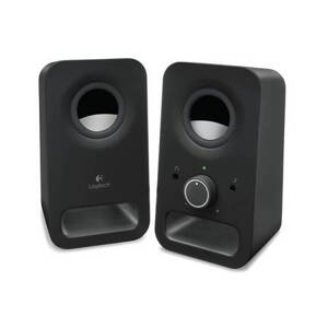 Logitech repro Z150 Multimedia Speakers/ 2.0/ 3W/ 3.5mm jack/ Midnight black-černý
