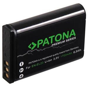 Fotobaterie Patona pro Nikon EN-EL23 1700mAh Li-Ion Premium