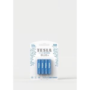 TESLA BLUE+ Zinc Carbon baterie AAA (R03, mikrotužková, blister) 4 ks