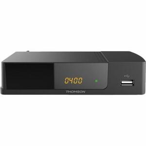 THOMSON DVB-T/T2 set-top-box THT 709/ Full HD/ H.265/HEVC/ CRA ověřeno/ PVR/ EPG/ USB/ HDMI/ LAN/ SCART/ černý