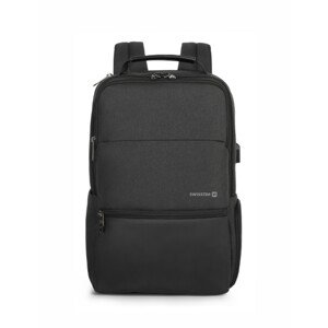 SWISSTEN Laptop backpack batoh na notebook 15,6“, černý