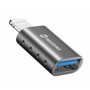 SWISSTEN OTG adaptér/přechodka Lightning (samec)/USB-A(samice)