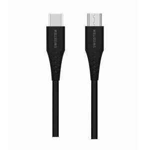 SWISSTEN datový kabel USB-C / micro USB, délka 1 m