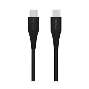 SWISSTEN TPU nabíjecí kabel USB-C / USB-C, délka 0,4 m
