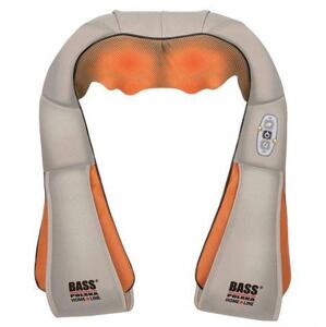 BASS Shiatsu masážní přístroj na krk, šíji a záda, bílý